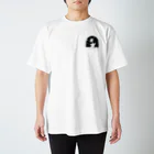 マーライオン OFFICIAL  GOODSのNIYANIYA RECORDS レーベルロゴ Regular Fit T-Shirt