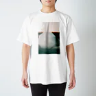 ぺそのwhite umbrella Regular Fit T-Shirt