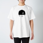 ARuFaの公式グッズ屋さんのARuFaマジ顔面（モノクロ） Regular Fit T-Shirt