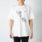 宇久伊須（ウグイス）の鶴千亀万 Regular Fit T-Shirt