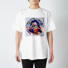 だまちゃんの生きてる世界のブルーカー Regular Fit T-Shirt