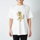 hiroronikiのダンシング猫 Regular Fit T-Shirt