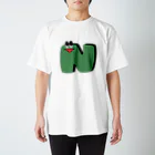 オカド商店のアルファベットくんシリーズ　「Ｎ」 Regular Fit T-Shirt