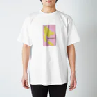 katagami849のばにゃにゃピンク スタンダードTシャツ