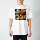 芸術シャツのおなかすいた！食べ物 Regular Fit T-Shirt