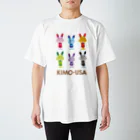 mo=kaのkimo-usa 6color Regular Fit T-Shirt