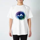 YmanchuのMOUNTAIN Regular Fit T-Shirt