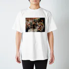 Art Baseの舟遊びをする人々の昼食 / ルノワール(The Luncheon of the Boating Party 1881） Regular Fit T-Shirt