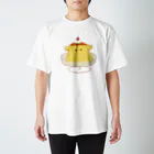 きこのまのプリンに擬態するメンダコ-擬態妖精ミミカ- Regular Fit T-Shirt