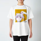 へびもぐらストアーのうさぎ頭 スタンダードTシャツ