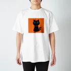 タツノコ。のくろねこ スタンダードTシャツ