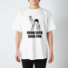 シンイチロォのおみせのGood Luck Have Fun(イラスト) Regular Fit T-Shirt