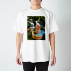 愛猫とひそひそ隊のカピバラさんのお風呂 Regular Fit T-Shirt