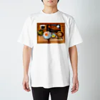 rhbrkn38の美味しい定食 スタンダードTシャツ