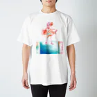 dong_hangの現代社会サバイブ"POP"Nerd Regular Fit T-Shirt