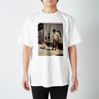 Momi Buncho Lab SHOPのじいちゃんとの思い出 Regular Fit T-Shirt