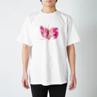 Mofrismの花柄パピヨン Regular Fit T-Shirt