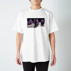 きのこ人間のサイケデリックにゃんにゃん Regular Fit T-Shirt