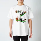 愛猫とひそひそ隊のひそひそ隊電車ごっこ3 Regular Fit T-Shirt