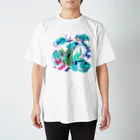 ほんわかマーケットのおさげの子 Regular Fit T-Shirt