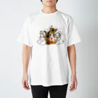 アトリエねぎやまのお花見 Regular Fit T-Shirt