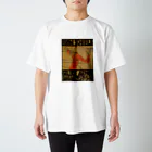 Art Baseのエゴン・シーレ / 1914 /Self Portrait as St. Sebastian (poster) / Egon Schiele スタンダードTシャツ