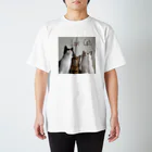 モコネコSHOPのLove Cats ② Regular Fit T-Shirt