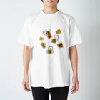 sakekoのくまと将棋駒 Regular Fit T-Shirt