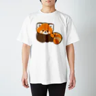 もんもんのレッサーパンダの赤ちゃん スタンダードTシャツ