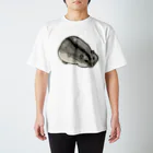 ぺちぺち工房 Pechi Pechi Atelierのジャンガリアンハムスター Regular Fit T-Shirt