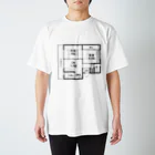 さとるんの和室2DK スタンダードTシャツ