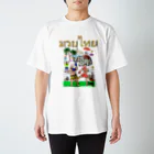 uwotomoの【ムエタイＤＸ】前プリント Regular Fit T-Shirt