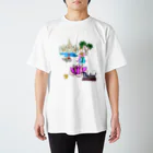 uwotomoの【THAILAND】蓮と踊り子DX Regular Fit T-Shirt