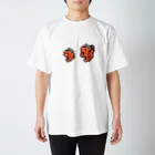 995(ｷｭｳｷｭｳｺﾞ)のドット絵えび Regular Fit T-Shirt