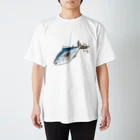 meteorのマグロと子猫 Regular Fit T-Shirt