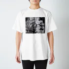 kio photo worksのcat in bicycle スタンダードTシャツ