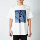 あにろりの電柱 3A Regular Fit T-Shirt