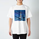 あにろりの電柱 4A Regular Fit T-Shirt