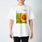 manamiのひまわり Regular Fit T-Shirt