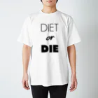 gemgemshopのDIET or DIE Regular Fit T-Shirt