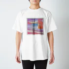 milmontaの桃ソラ Regular Fit T-Shirt