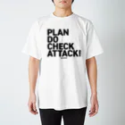 ミサ⚠️イルのPDCA 白 スタンダードTシャツ