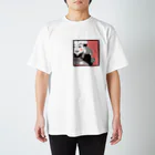 46 design のココロのスキマ、お埋めしております　【福助 ＜不敵な笑い＞】 Regular Fit T-Shirt