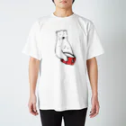 のわきのしろくま(スネア上半身) Regular Fit T-Shirt