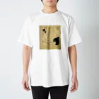 Art Baseのグスタフ・クリムト / 1901 /Januar / Gustav Klimt スタンダードTシャツ