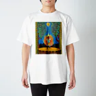 Shin's ShopのDjembe man connected with God Regular Fit T-Shirt