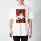 樽猫堂  安部円子の猫「ぐりこ１号」 スタンダードTシャツ