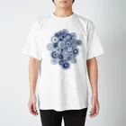 すずきの丸の集合体(縦) Regular Fit T-Shirt