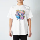 ＃なかむらしんたろうを拡張する展示のせきやゆりえ スタンダードTシャツ