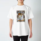 Art Baseのミュシャ / 1897 /Bleu Deschamps / Alphonse Mucha スタンダードTシャツ